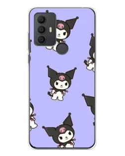 Чехол для TCL 306 с картинкой «Паттерн с Kuromi» Чехол для TCL 306 с картинкой «Паттерн с Kuromi»