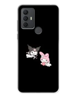 Чехол для TCL 306 с картинкой «My Melody и Kuromi» Чехол для TCL 306 с картинкой «My Melody и Kuromi»
