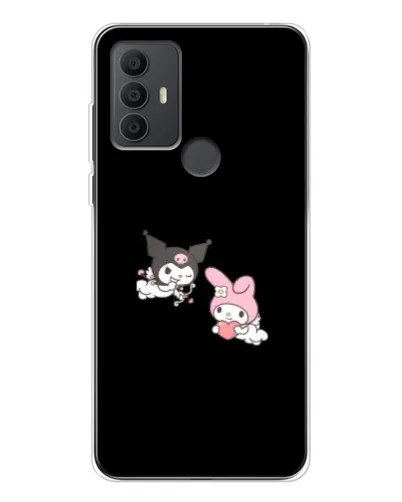 Чехол для TCL 306 с картинкой «My Melody и Kuromi»