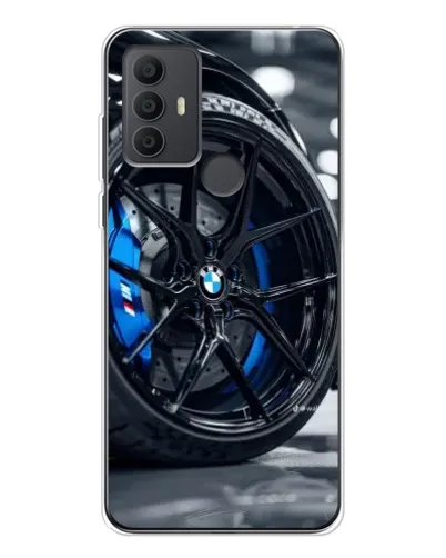 Чехол для TCL 306 с картинкой «Колесо BMW вблизи» Чехол для TCL 306 с картинкой «Колесо BMW вблизи»