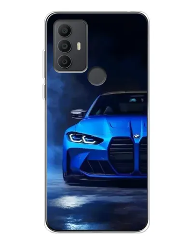 Чехол для TCL 306 с картинкой «Голубая BMW M4» Чехол для TCL 306 с картинкой «Голубая BMW M4»