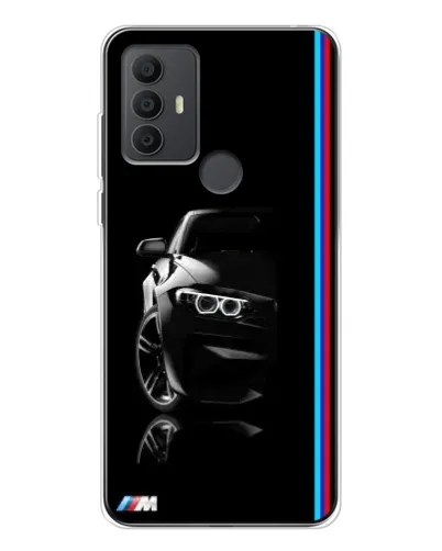 Чехол для TCL 306 с картинкой «Силуэт BMW в темноте» Чехол для TCL 306 с картинкой «Силуэт BMW в темноте»