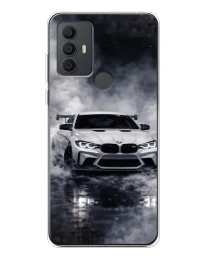 Чехол для TCL 306 с картинкой «BMW сквозь туман» Чехол для TCL 306 с картинкой «BMW сквозь туман»