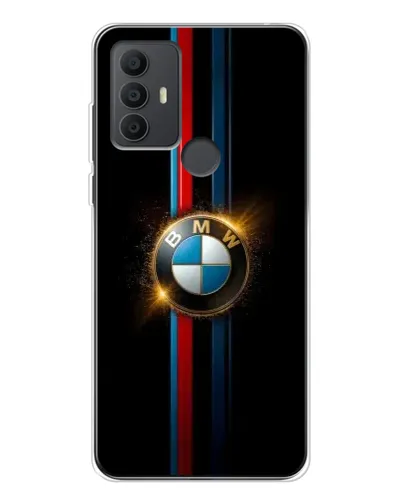 Чехол для TCL 306 с картинкой «BMW M-Power неон» Чехол для TCL 306 с картинкой «BMW M-Power неон»