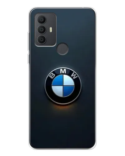 Чехол для TCL 306 с картинкой «Логотип BMW — минимализм» Чехол для TCL 306 с картинкой «Логотип BMW — минимализм»