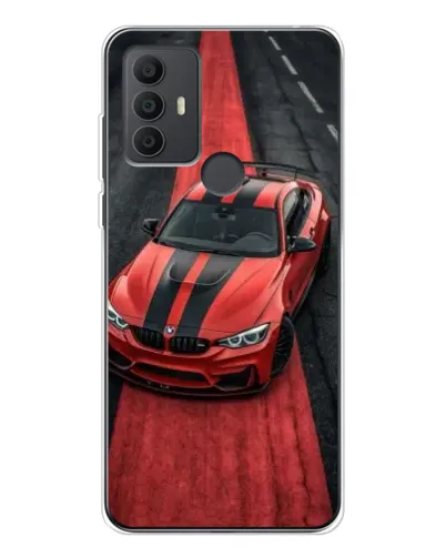Чехол для TCL 306 с картинкой «BMW на красной дорожке» Чехол для TCL 306 с картинкой «BMW на красной дорожке»