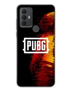 Чохол для TCL 306 з картинкою «Яскравий логотип PUBG»