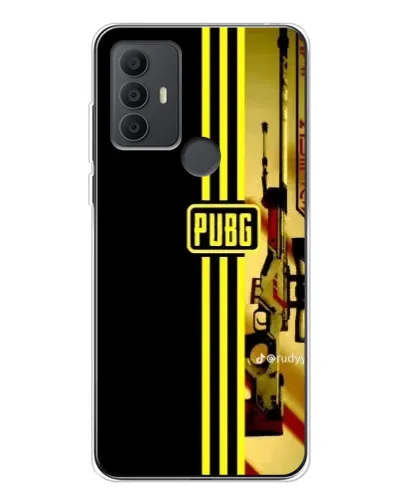 Чохол для TCL 306 з картинкою «PUBG — камуфляжний шолом»