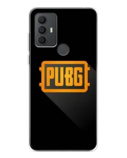 Чохол для TCL 306 з картинкою «PUBG — рамка лого»