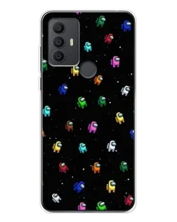 Чохол для TCL 306 з картинкою «Екіпаж Among Us»