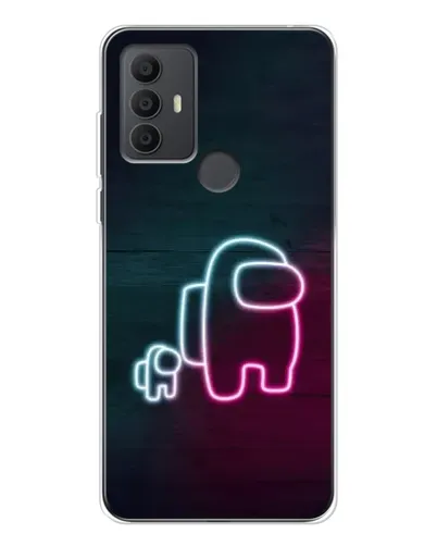Чохол для TCL 306 з картинкою «Among Us неон-арт» Чохол для TCL 306 з картинкою «Among Us неон-арт»