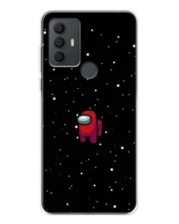 Чохол для TCL 306 з картинкою «Червоний Among Us»