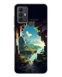 Чохол для TCL 306 з картинкою «Вид з печери»