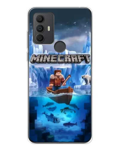 Чохол для TCL 306 з картинкою «Minecraft льодянийсвіт» Чохол для TCL 306 з картинкою «Minecraft льодянийсвіт»