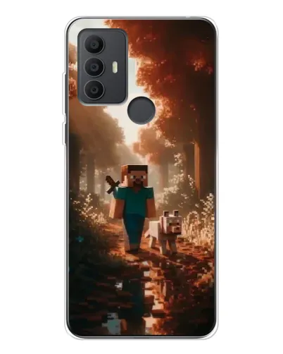 Чохол для TCL 306 з картинкою «Стів у лісі» Чохол для TCL 306 з картинкою «Стів у лісі»