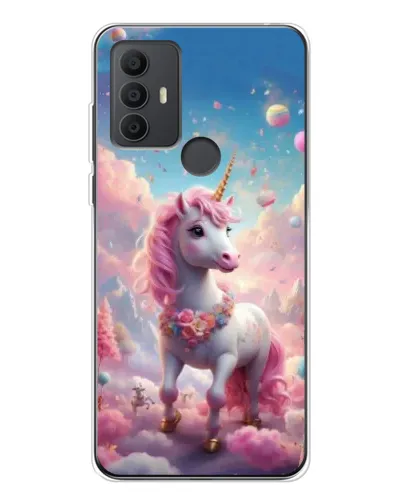 Чохол для TCL 306 з картинкою «Єдиноріг серед хмар» Чохол для TCL 306 з картинкою «Єдиноріг серед хмар»
