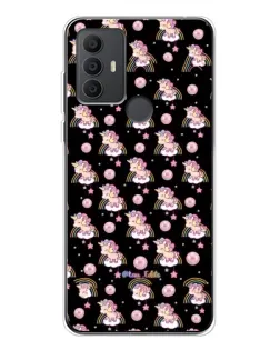 Чохол для TCL 306 з картинкою «Magic Unicorn паттерн»