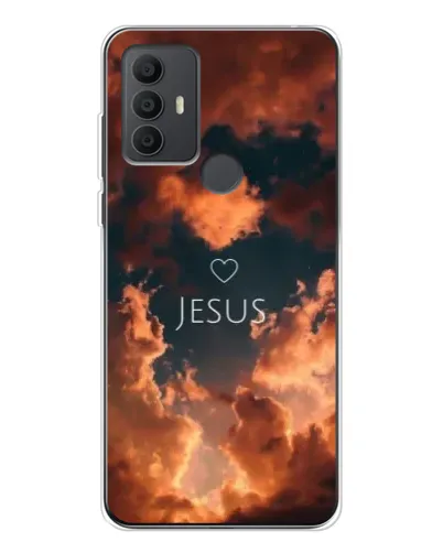 Чохол для TCL 306 з картинкою «Сяйво Імені Jesus»