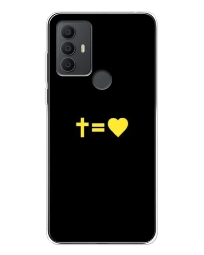 Чохол для TCL 306 з картинкою «Серце та Хрест»