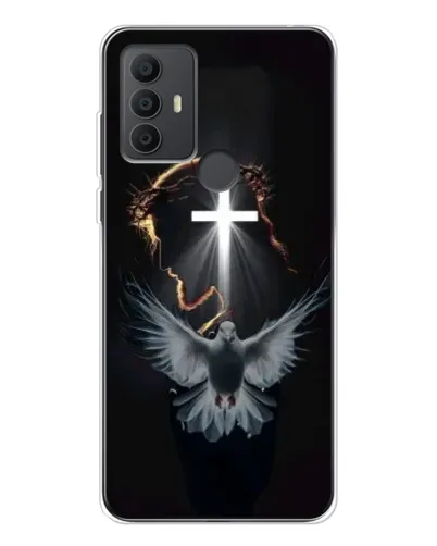 Чохол для TCL 306 з картинкою «Голуб та Світло»
