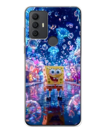 Чохол для TCL 306 з картинкою «Неоновий океан»