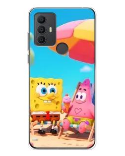 Чехол для TCL 306 с картинкой «Отдых на пляже»