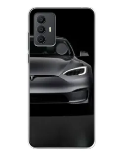 Чохол для TCL 306 з картинкою «Tesla Model S Look»