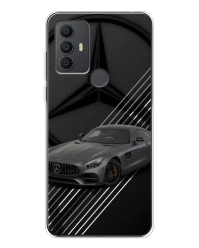 Чехол для TCL 306 с картинкой «Mercedes AMG — графика»