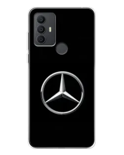 Чехол для TCL 306 с картинкой «Mercedes классический лого»