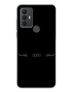 Чохол для TCL 306 з картинкою «Audi — світловий підпис»