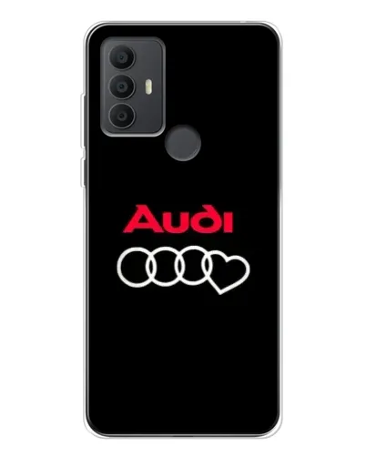 Чохол для TCL 306 з картинкою «Логотип Audi Heart»