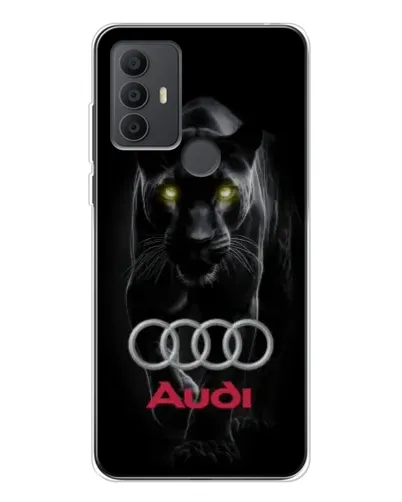 Чохол для TCL 306 з картинкою «Пантера та Audi»
