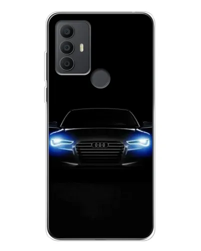 Чохол для TCL 306 з картинкою «Audi в неоні»