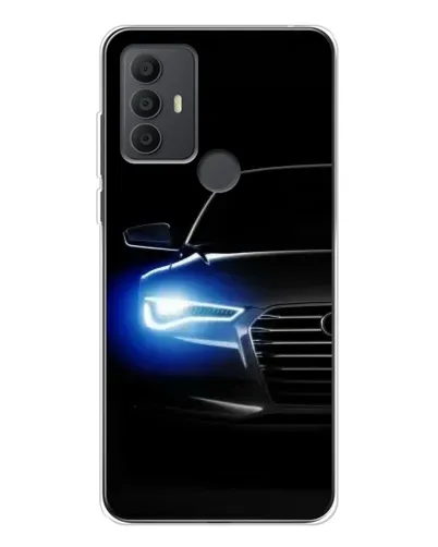 Чохол для TCL 306 з картинкою «Неоновий погляд Audi»