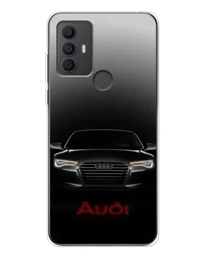 Чохол для TCL 306 з картинкою «Audi — градієнтний контур»