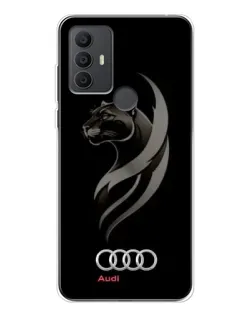 Чохол для TCL 306 з картинкою «Графіка — пантера та Audi»