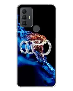 Чохол для TCL 306 з картинкою «Енергія лого Audi»