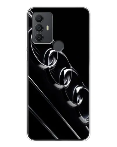 Чохол для TCL 306 з картинкою «Audi — абстрактні кільця»