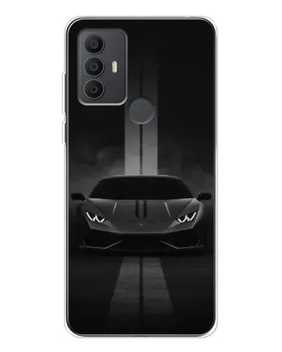 Чохол для TCL 306 з картинкою «Lamborghini симетрія доріг»