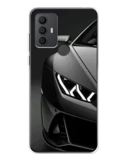 Чохол для TCL 306 з картинкою «Lamborghini фари деталізація»