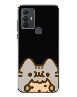 Чохол для TCL 306 з картинкою «Пушин на чорному»