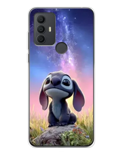 Чехол для TCL 306 с картинкой «Стич на рассвете» Чехол для TCL 306 с картинкой «Стич на рассвете»