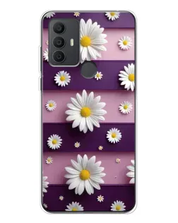 Чохол для TCL 306 з картинкою «Ромашки на фіолетовому» Чохол для TCL 306 з картинкою «Ромашки на фіолетовому»