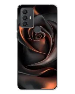 Чохол для TCL 306 з картинкою «Шовкова чорна троянда» Чохол для TCL 306 з картинкою «Шовкова чорна троянда»