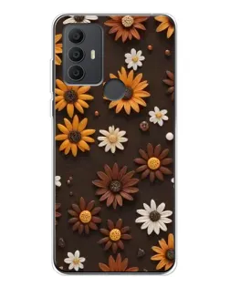 Чохол для TCL 306 з картинкою «Візерунок з маленьких соняшників» Чохол для TCL 306 з картинкою «Візерунок з маленьких соняшників»