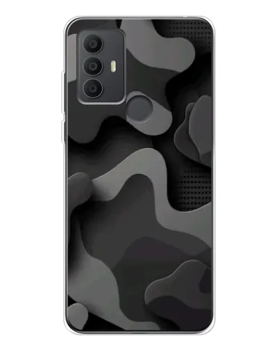 Чохол для TCL 306 з картинкою «Темний абстрактний камуфляж» Чохол для TCL 306 з картинкою «Темний абстрактний камуфляж»