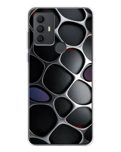 Чохол для TCL 306 з картинкою «Об'ємна темна решітка» Чохол для TCL 306 з картинкою «Об'ємна темна решітка»