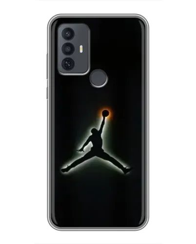 Чехол для TCL 30E с картинкой «Jordan Gradient Logo» Чехол для TCL 30E с картинкой «Jordan Gradient Logo»