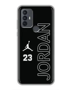 Чехол для TCL 30E с картинкой «Jordan Vertical»