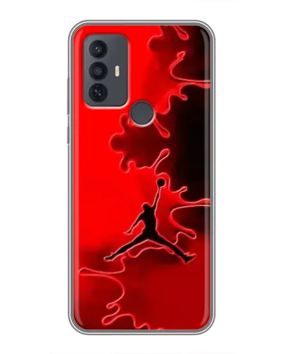 Чехол для TCL 30E с картинкой «Jordan Red Smoke» Чехол для TCL 30E с картинкой «Jordan Red Smoke»